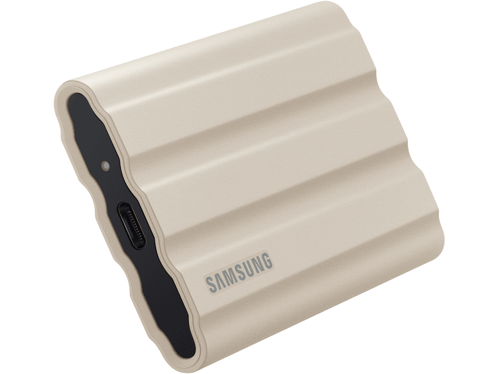 Samsung ext. SSD T7 Shield 2TBUSB 3.2 Gen 2 Beige