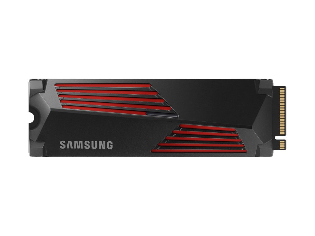 Samsung 990 PRO 1TB HeatsinkNVMe M.2,PCIe Gen 4.0 x47450MB/s read,6900MB/s write - Image 2