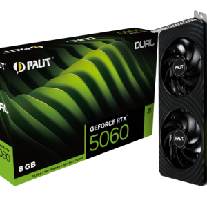 PALIT VGA 5060 Dual 8GB 8GB GDDR7, 128-bit, 3x DP, 1x HDMI