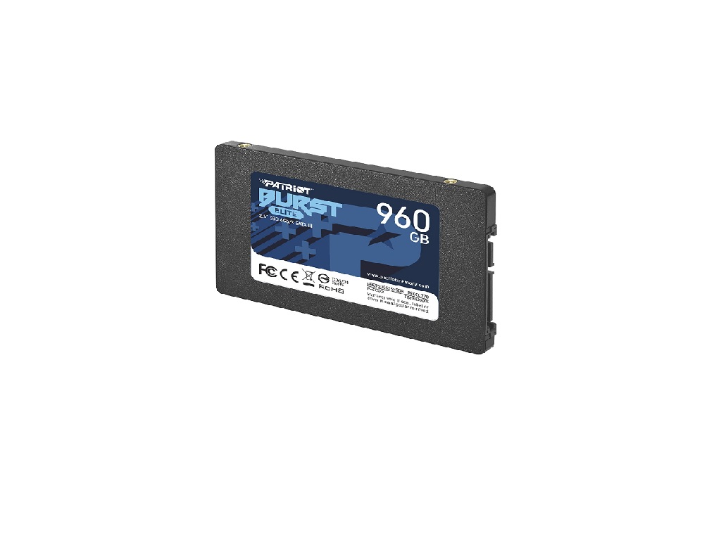 Patriot SSD 960GB 2.5"SATA3, Burst Eliteup to R/W : 450/320MB/s; - Image 2