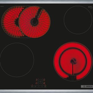 BOSCH Staklokeramička ploča Serie 4| INOX okvir, DE