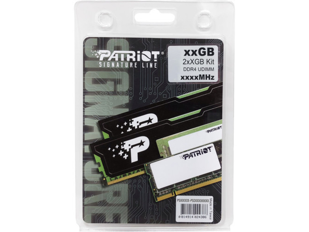 Patriot RAM,16GB (2x8GB), DDR43200MHz, UDIMM, Signature Line - Image 2