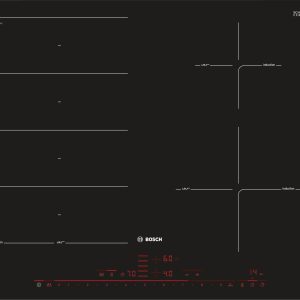 BOSCH indukcijska pločaSerie 8|, 60 cm, bez okvira, FlexIndZone, DirectSelect Premium, ES