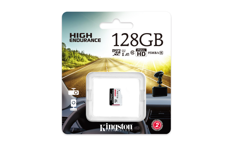 Kingston microSD 128GBHigh Endurance microSD,95MB/s,45MB/s - Image 3