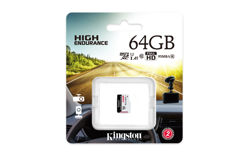 Kingston microSD 64GBHigh Endurance microSD,95MB/s,30MB/s - Image 3