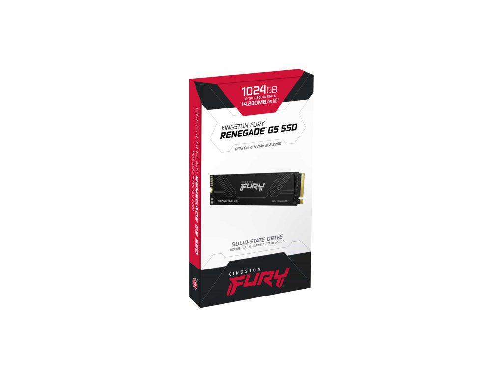 Kingston SSD 1TB NVMe M.2Fury Renegade, PCIe 5.0R/W : 14200/11000MB/s - Image 3