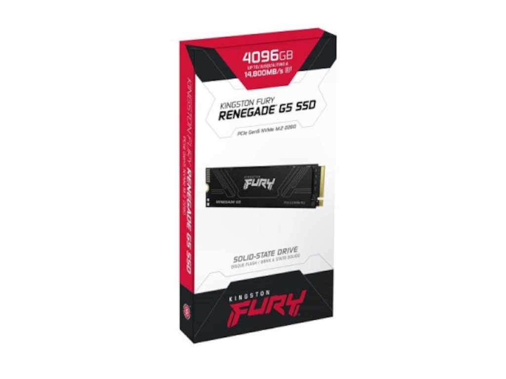 Kingston SSD 4TB NVMe M.2Fury Renegade, PCIe 5.0R/W : 14800/14000MB/s - Image 3