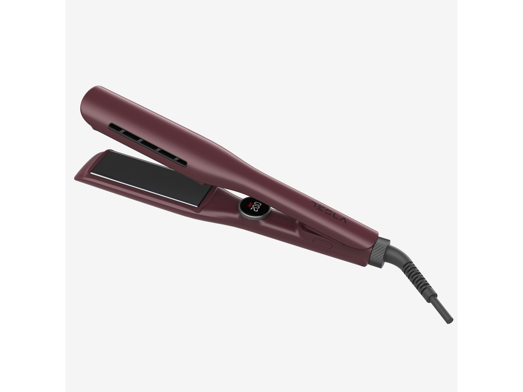 TESLA Pegla za kosu STH520BBW 5W / 240V / HAIRSTRAID / Bordo / 65 / 140-230 C / Digital - Image 3