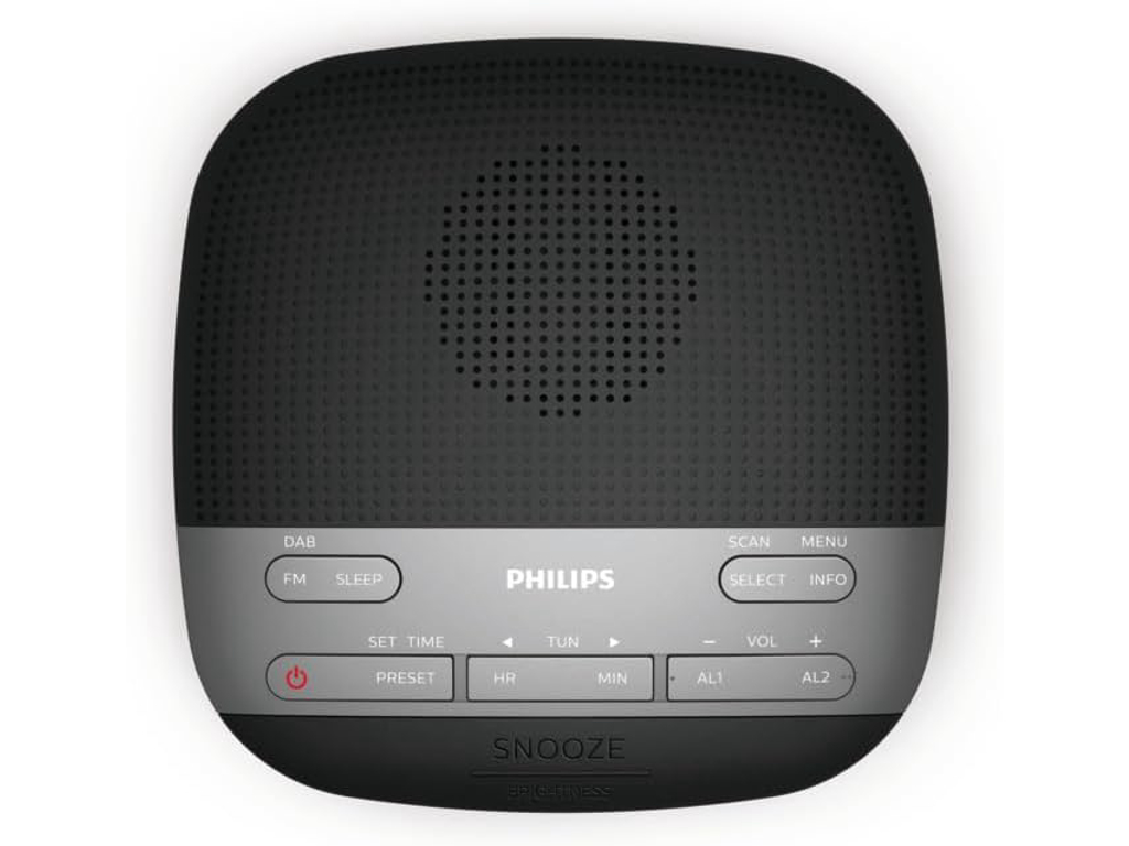 Philips TAR3505/12 budilnikFM; DAB+; Dvostruki alarm;Izlazna snaga (RMS) 1W; - Image 4