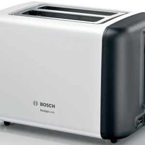 BOSCH Toster 2 kriške, DesignLine, Bijela,, 970 W