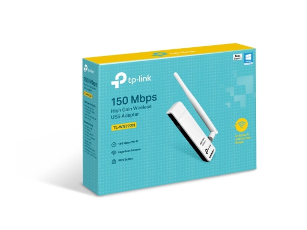 TP-Link TL-WN722N Wireless USBmrežna kartica, 150 Mbps - Image 2