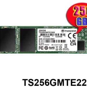 Transcend SSD 256GB M.2 NVMePCIe Gen3 x4,3,300/1,1250 MB/s
