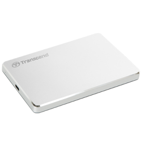 Transcend HDD 2TB StoreJet C3SPortable,Type-C,Silver
