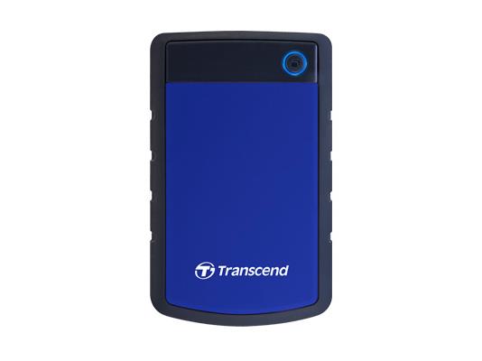 Transcend HDD 2TB StoreJet H3portable,anti-shock,blue - Image 2