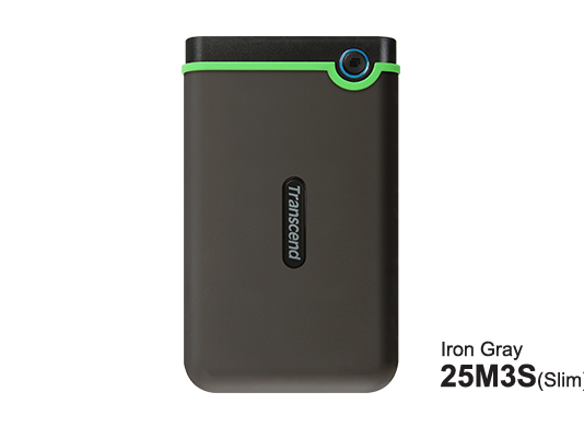 Transcend HDD 2TB StoreJet M3Portable,USB 3.1,anti-shock,Iron Gray - Image 2