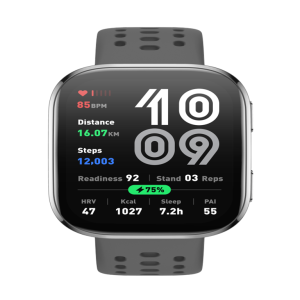 Amazfit Bip 6 CharcoalVibrant 1.97" Display, 24/7health monitoring, 14 days baterry life