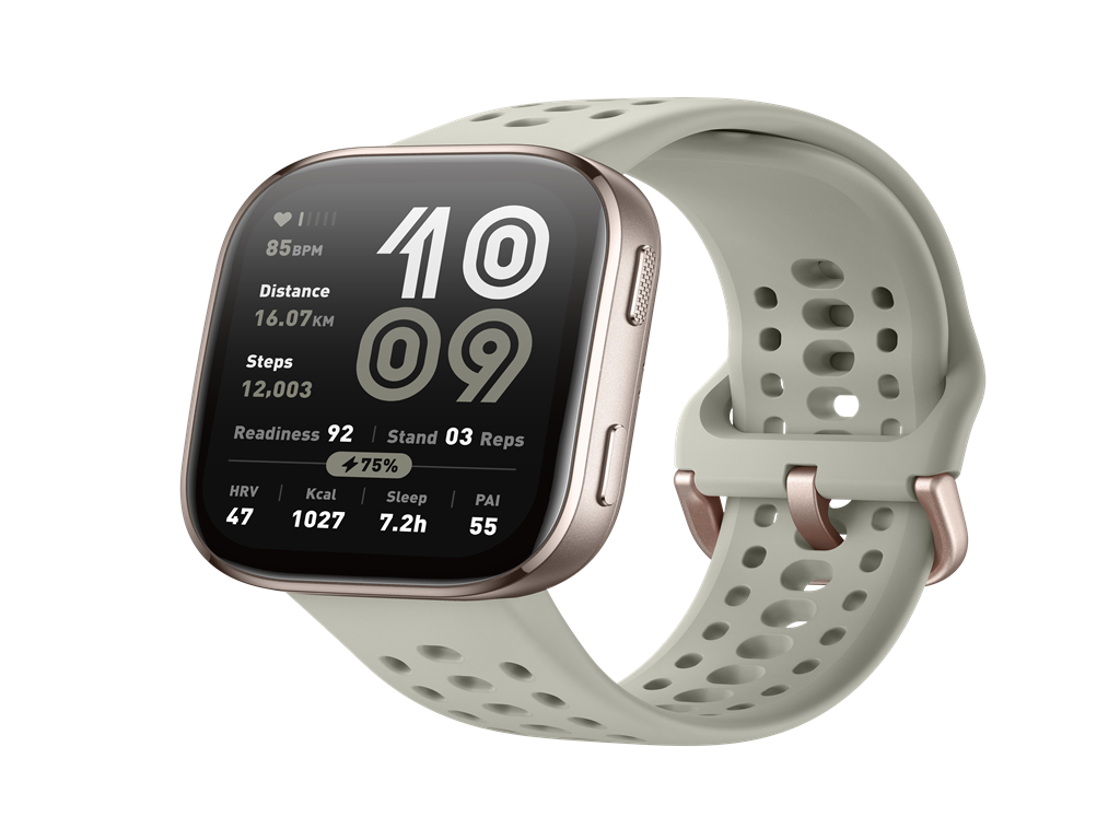 Amazfit BIP 6 StoneVibrant 1.97" Display, 24/7health monitoring, 14 days baterry life