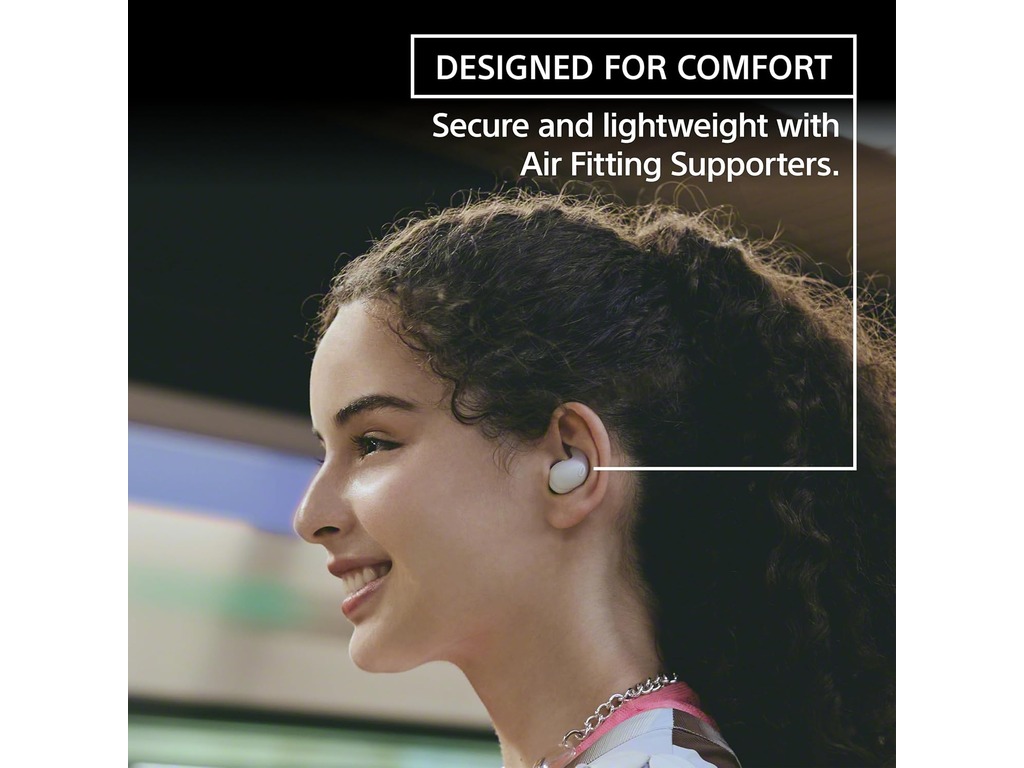 Sony LinkBuds True WirelessFit X; dizajn za udobnost;tezina 4,9g x 2; V2 procesor; noice cans - Image 3