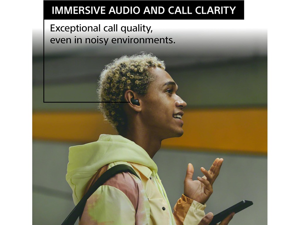 Sony LinkBuds True WirelessFit X; dizajn za udobnost;tezina 4,9g x 2; V2 procesor; noice cans - Image 4