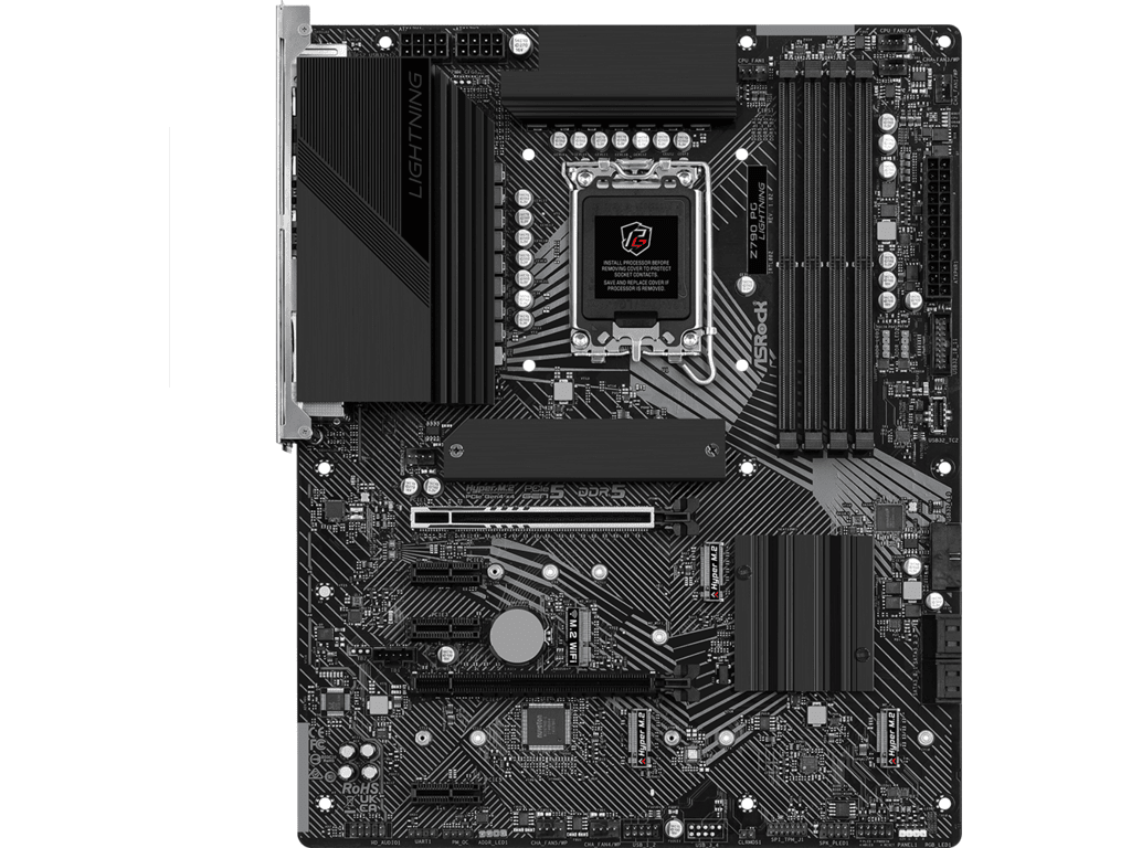 ASROCK MB Z790 PG LIGHTNINGINTEL Z790; LGA1700; 4xDDR54xM.2; 4xSATA; RAID; HDMI; ATX - Image 4