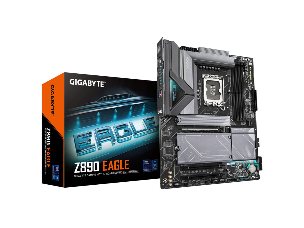 Gigabyte MB Z890 EagleLGA1851; 4xDDR5;4xM.2; 4xSATA;10xUSB; DP; 1xHDMI,ATX;RAID, THUNDERBOLT - Image 2