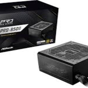 ASRock PSU 850W Gold, Pro80PLUS, 120mm fan, ATX 3.1PCIe 5.1