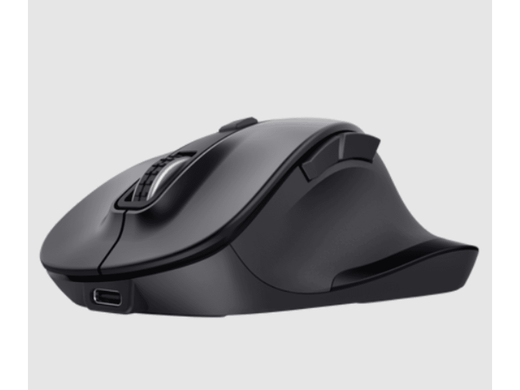 Trust Fyda multi-devicewireless miš, USB-C, optičkisenzor, 800-2400 dpi, crni - Image 3