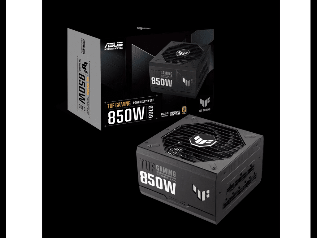 ASUS PSU TUF-GAMING-850G850W 80Plus Gold;Full modular1x16pin;3x8 pin;5 x SATA - Image 2
