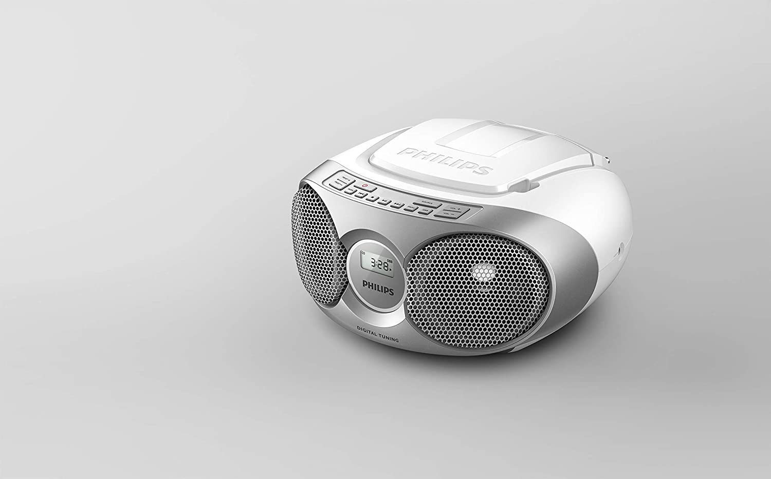 Philips CD SoundmachineCD; CD-R; CD-RW; FM Antena;RMS 3W; napajanje AC ili baterije; siva - Image 4