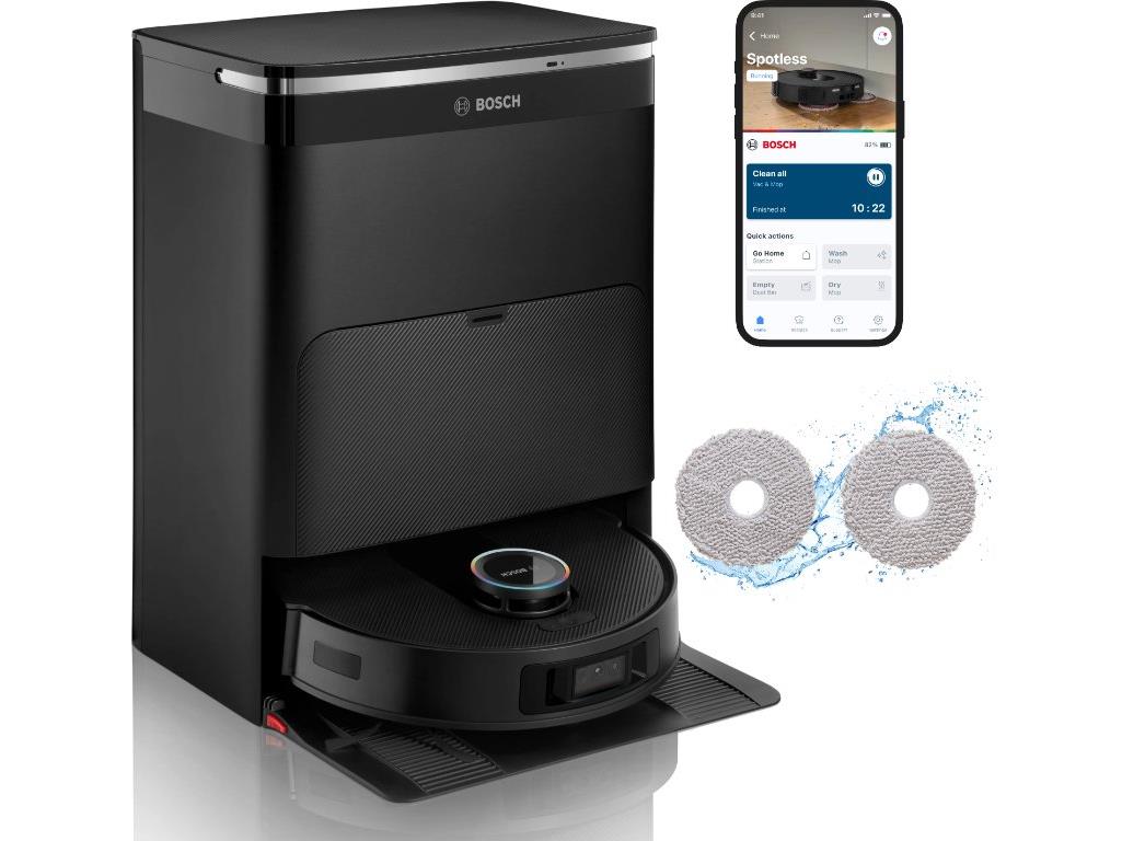 BOSCH Robotski UsisivačSpotless MAX Cam, 11.000 Pa360 LiDAR navigacija - Image 2