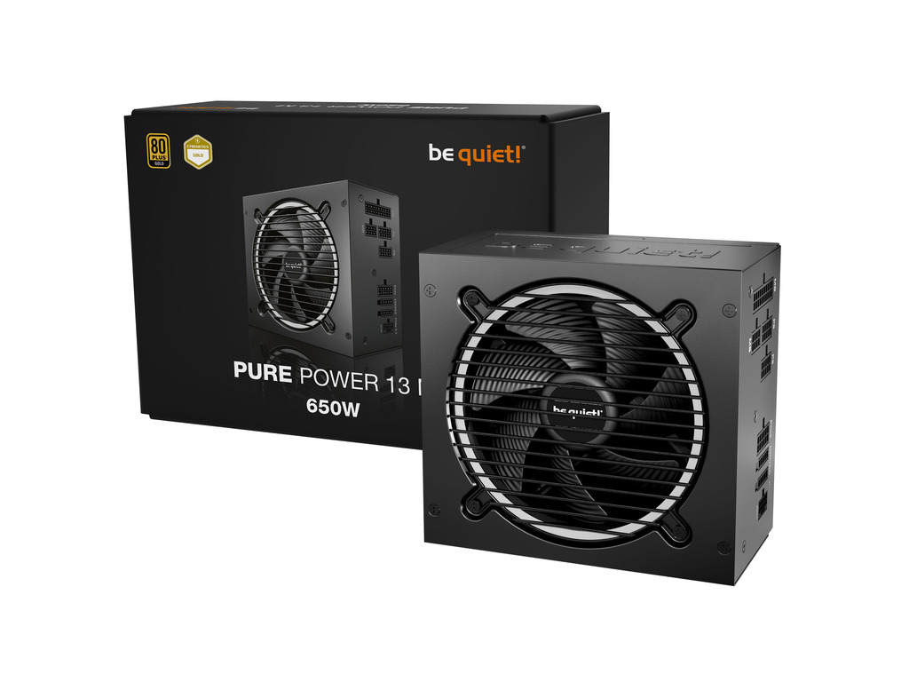 be quiet! Pure Power 650W Gold13M, 80 PLUS, ATX 3.1, PCIe 5.1, black - Image 2