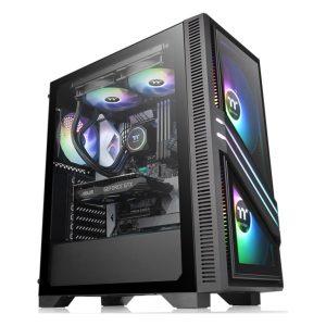 Thermaltake Versa T35 TG RGB Mid tower, tempered glass, 1x 120mm Standard fan