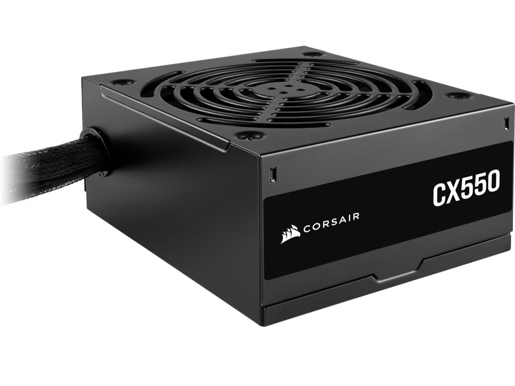 CORSAIR PSU 550W CX550,80 PLUSBronze, 120mm Low-Noise fanATX - Image 2