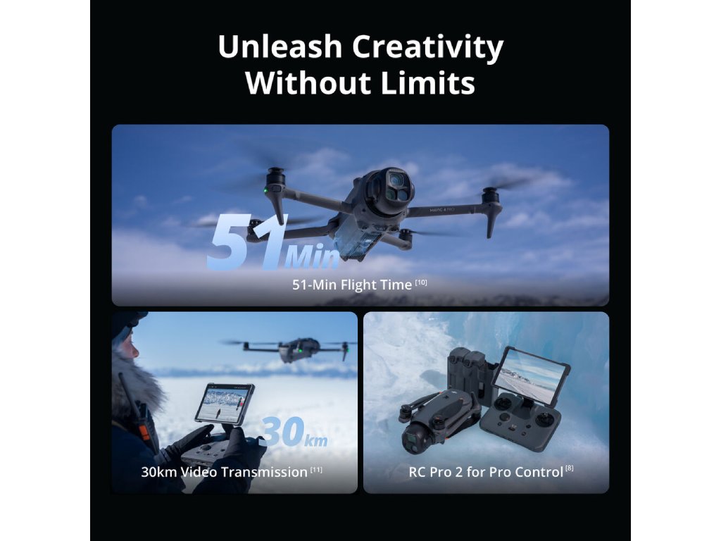 DJI Mavic 4 Pro 512 GB CreatorDron, Combo (DJI RC Pro 2) - Image 5