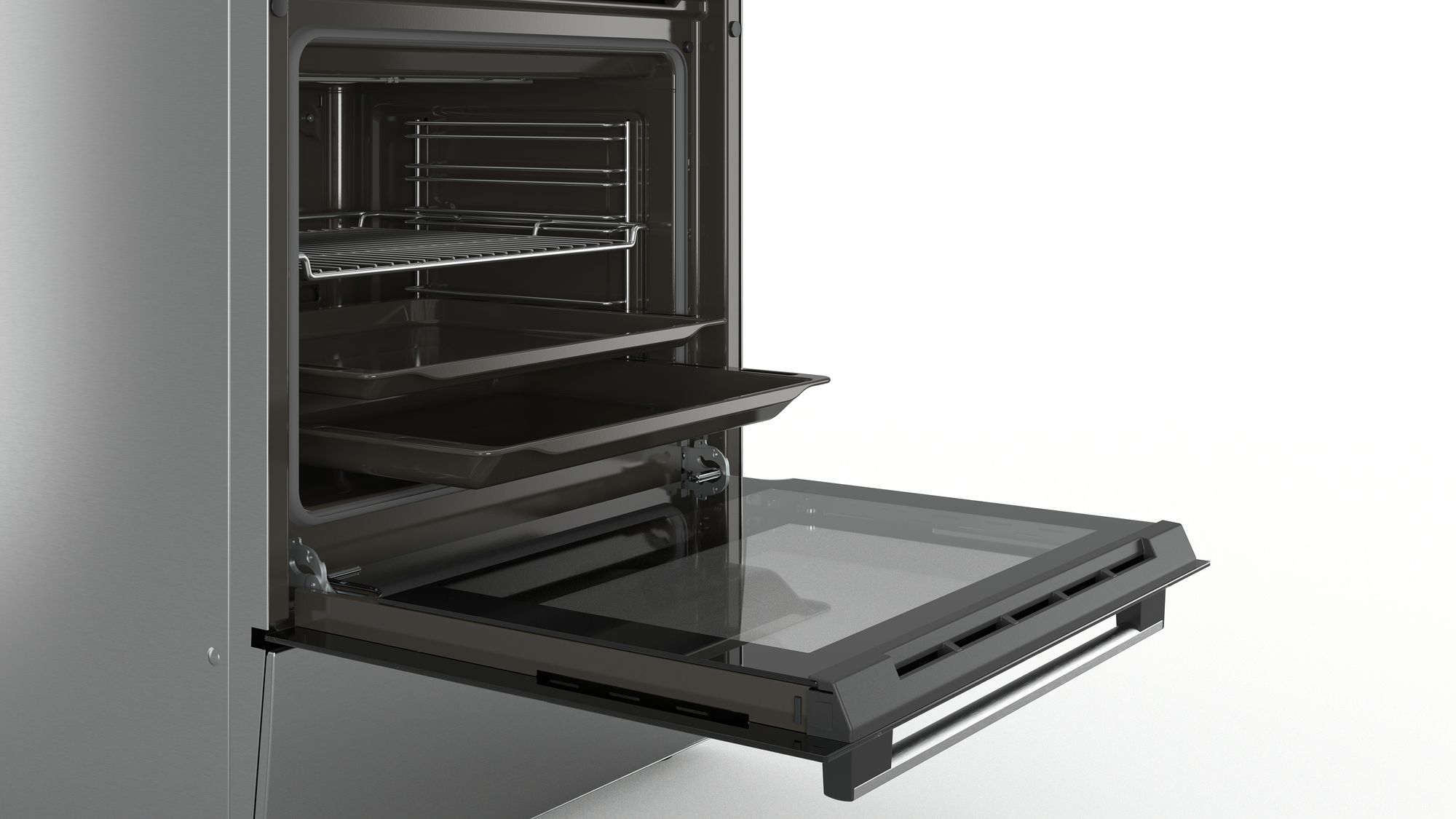 BOSCH električni štednjak Serie 2|, A, 66L,ravna ploča INOX, 7 programa, 3D HotAir, - Image 4