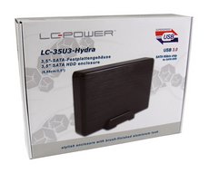 LC-Power USB3.0 Enclosure 3.5"LC-35U3-Hydra,aluminium&plastic - Image 3