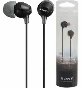 Sony slušalice EX-15 crne,In-Ear, mikrofon - Image 2