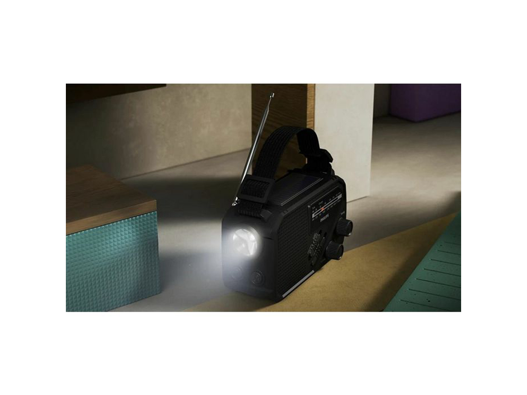 Philips TAR1609/00 prenosniradio sa svjetiljkom; FM/AM;ugrađena litij-ionska baterija - Image 3