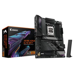 Gigabyte MB X870E Aorus EliteAM5, 4x DDR5, 4x M.2, 4xSATA2x HDMI, 2x DP, 12x USB, ATX