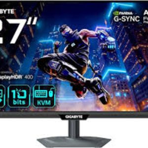 Gigabyte 27" monitor M27UP 27",SS,IPS,1ms,160Hz,350cd, 2xHDMI,DP,4xUSB,1xUSB-C,-height