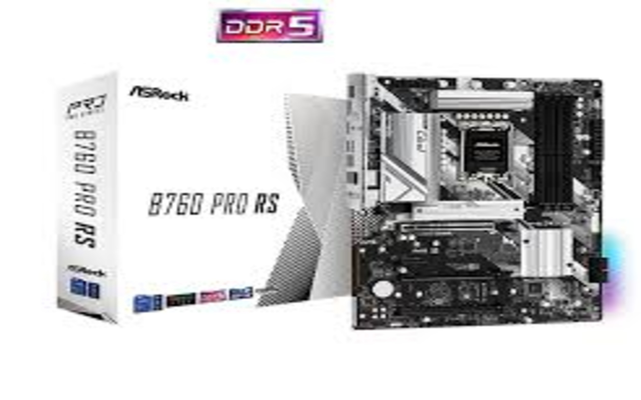 ASROCK MB B760 PRO RSIntel B760, LGA1700, 4xDDR53xM.2, 4xSATA, RAID, HDMI, DP, ATX