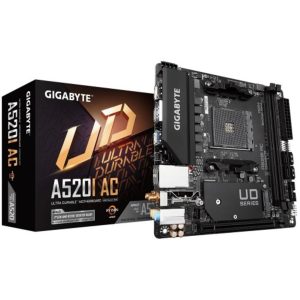Gigabyte MB A520M DS3H AC AMD A520,AM4, 4x DDR4;1x M.2 4x USB, DVI-D, DP, HDMI, WI-FI