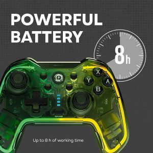CANYON gamepad Brighter GPW-02 BT+Dongle Wireless Crystal