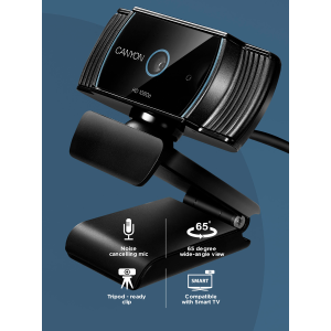 CANYON webcam C5 Full HD 1080p Auto Focus Black