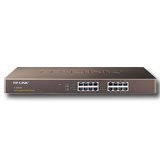 Switch TP-LINK TL-SG1016 (16 x Gigabit Ethernet/Fast Ethernet/Ethernet, Rackmount, Auto-Negotiation, MDI/MDI-X switch)