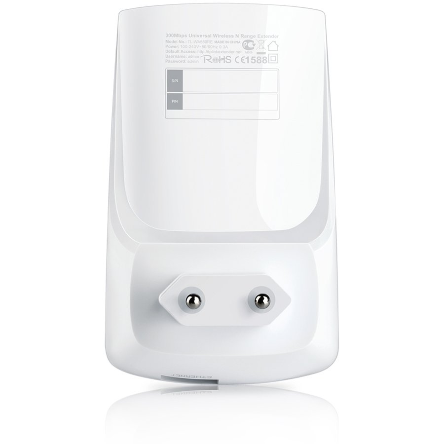 300Mbps Universal Wireless N Range Extender,Wall Mount, 2.4GHz, 300Mbps, 802.11b/g/n internal antennas Range Extender Button - Image 5