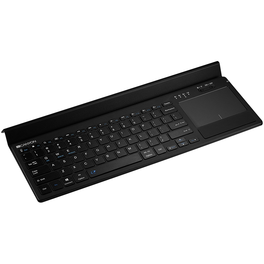 CANYON keyboard HBTK7 EN Touch Wireless Black - Image 2