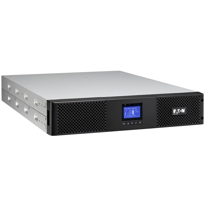Eaton UPS 9SX 3000VA/2700W Rack 2U, On-line double conv with PFC;; LCD (8) IEC-320-C13 (1)IEC-320-C19 USB, RS232 Online slot for Network card, 2yr warranty