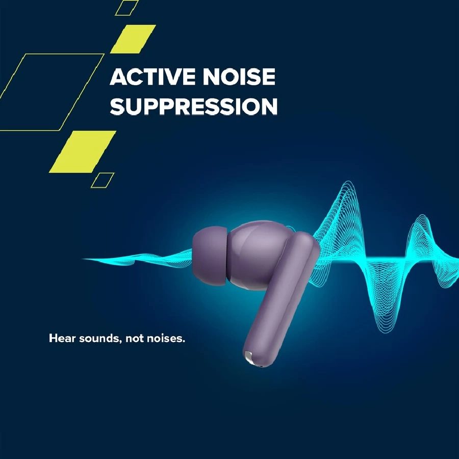 CANYON headset OnGo TWS-10 ANC+ENC Beige - Image 3