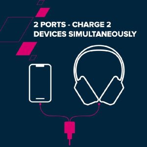 CANYON charger CU35CC GaN 35W 2xPD EU White